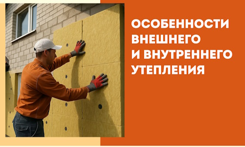 Какие особенности внешнего и внутреннего утепления в Усть-куте