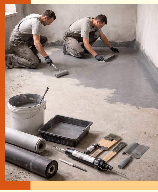 Гидроизоляция пола в Усть-куте — надежная защита от влаги и протечек